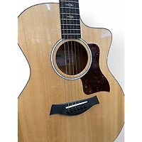 Used Taylor 214CE Deluxe Koa Natural Acoustic Electric Guitar