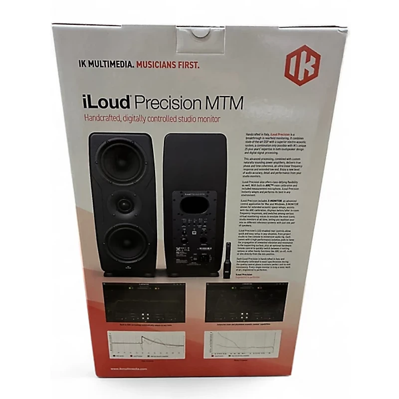 Used IK Multimedia iLoud Precision MTM Pair Powered Monitor