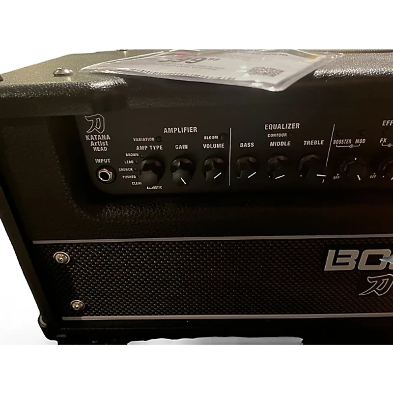 Used BOSS KATANA ARTIST HEAD Solid State Guitar Amp Head