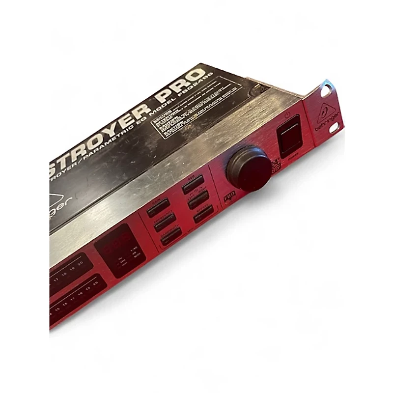 Used Behringer Feedback Destroyer Pro FBQ2496 Feedback Suppressor
