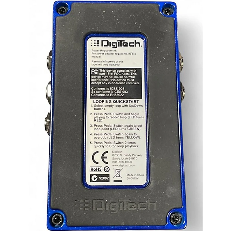 Used DigiTech Jam Man Solo XT Pedal