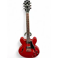 Used Gibson ES335 Memphis Cherry Hollow Body Electric Guitar