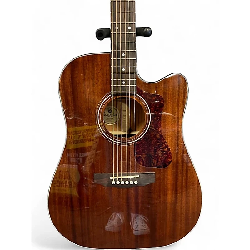 Used Guild D120CE Natural Acoustic Electric Guitar