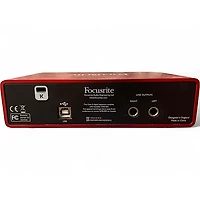 Used Focusrite Scarlett 2i2 studio Audio Interface