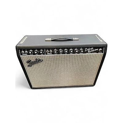 Used Fender Vintage Reissue 1965 Deluxe Reverb Tube Guitar Combo Amp