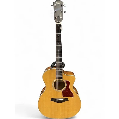Used Taylor 214CE Dlx Natural Acoustic Guitar