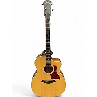 Used Taylor 214CE Dlx Natural Acoustic Guitar