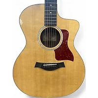 Used Taylor 214CE Dlx Natural Acoustic Guitar