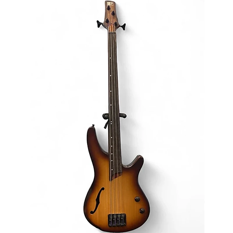 Used Ibanez SRH500F 2 Tone Sunburst Electric Bass Guitar