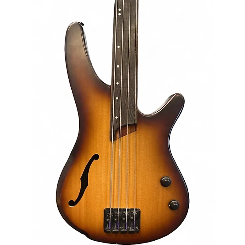 Used Ibanez SRH500F 2 Tone Sunburst Electric Bass Guitar