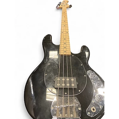 Used Sterling by Music Man sting ray  Black Electric Bass Guitar