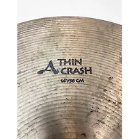 Used Zildjian 14in A Series Thin Crash Cymbal