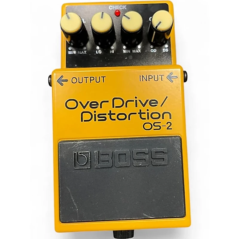 Used BOSS OS2 Overdrive Distortion Effect Pedal
