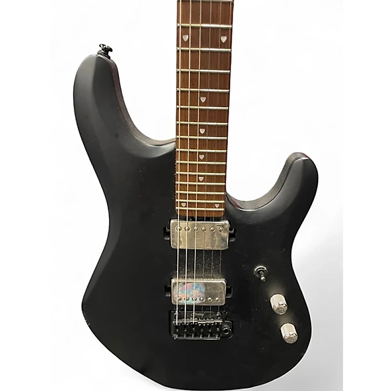 Used Sterling by Music Man JP60 MATTE BLACK Solid Body Electric Guitar