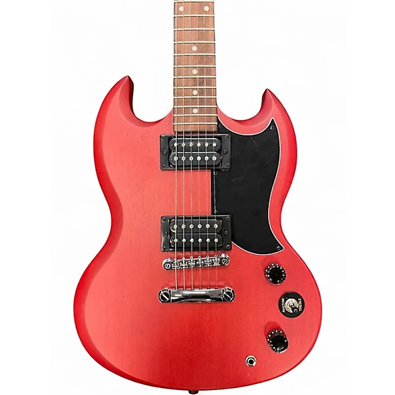 Used Epiphone SG Worn Cherry Solid Body Electric Guitar