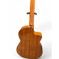 Used Cordoba C5CE Left Handed Natural Nylon String Acoustic Guitar