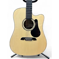 Used Alvarez rd26ce Natural Acoustic Electric Guitar