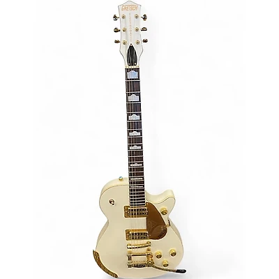 Used Gretsch Guitars G5237TG Champagne White Solid Body Electric Guitar