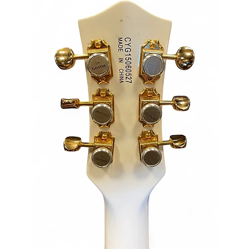 Used Gretsch Guitars G5237TG Champagne White Solid Body Electric Guitar
