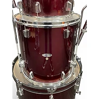 Used Percussion Plus 5 Piece 5 piece Red Drum Kit