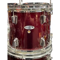 Used Percussion Plus 5 Piece 5 piece Red Drum Kit