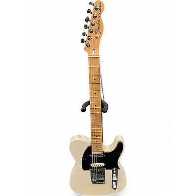Used Fender Deluxe Nashville Telecaster White Blonde Solid Body Electric Guitar