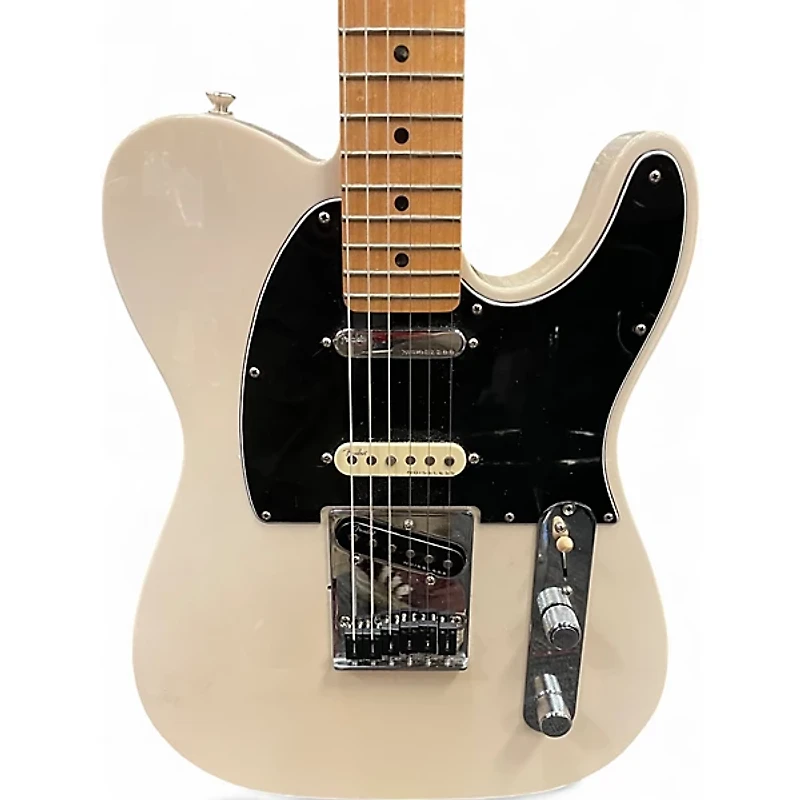 Used Fender Deluxe Nashville Telecaster White Blonde Solid Body Electric Guitar