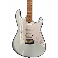 Used Sterling by Music Man CUTLASS HSS FIREMIST SILVER Solid Body Electric Guitar