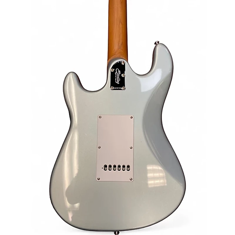 Used Sterling by Music Man CUTLASS HSS FIREMIST SILVER Solid Body Electric Guitar