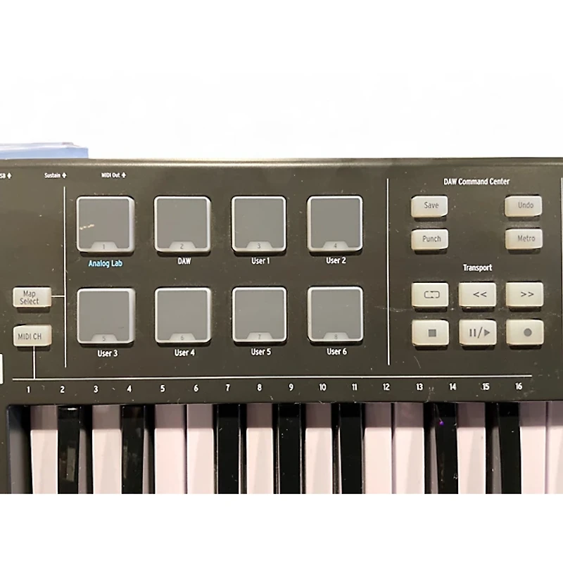 Used Arturia Keylab Essential MIDI Controller
