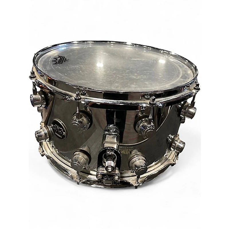 Used DW 8X14 Performance Series Steel Snare Silver Drum