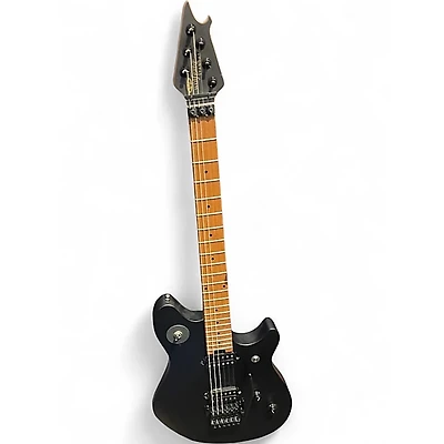 Used EVH Wolfgang Standard Satin Black Solid Body Electric Guitar