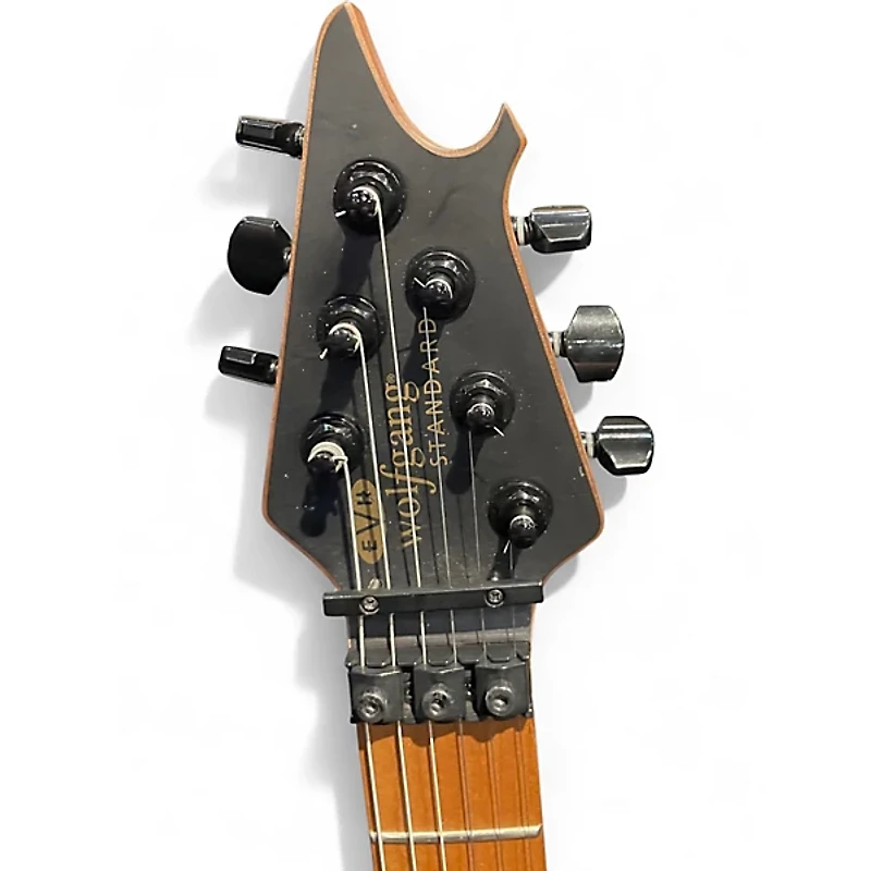 Used EVH Wolfgang Standard Satin Black Solid Body Electric Guitar