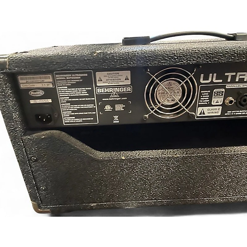 Used Behringer Ultrabass BVT5500H 550W Bass Amp Head