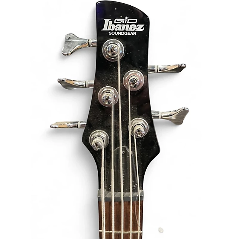 Used Ibanez GSR205 5 String Metallic Orange Electric Bass Guitar