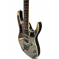 Used Ibanez JEM77B-RMR Rock Mirror Solid Body Electric Guitar