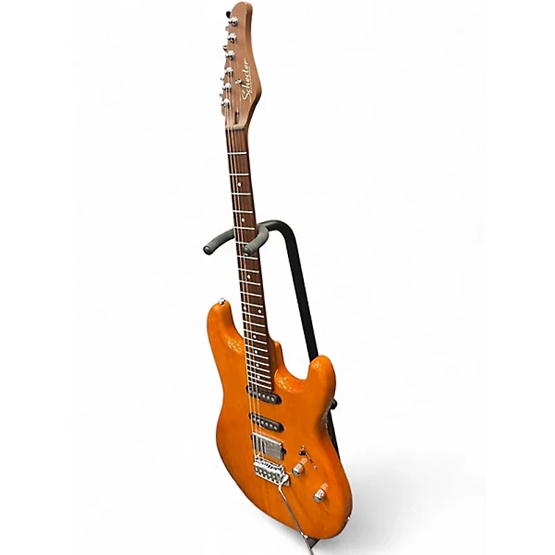 Used Schecter Guitar Research Traditional Van Nuys Natural Solid Body Electric Guitar