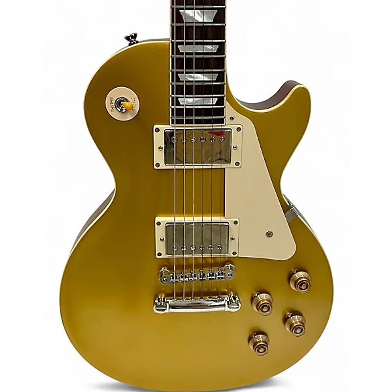 Used Epiphone Les Paul Inspired by Gibson GOLD TOP Solid Body Electric Guitar