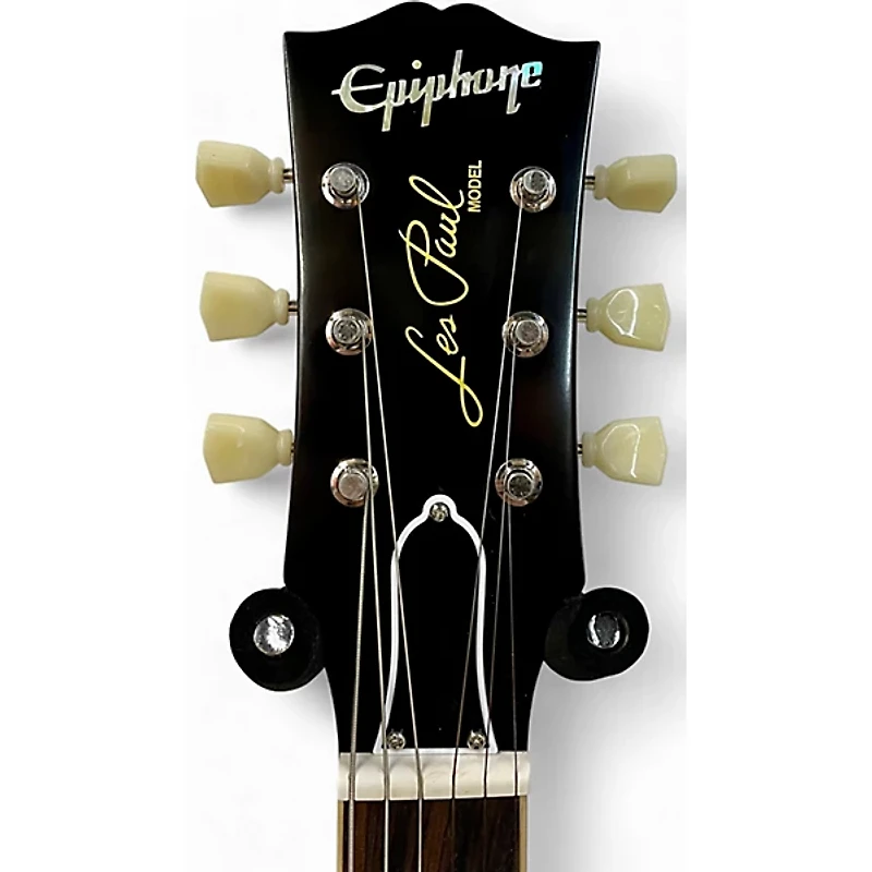 Used Epiphone Les Paul Inspired by Gibson GOLD TOP Solid Body Electric Guitar