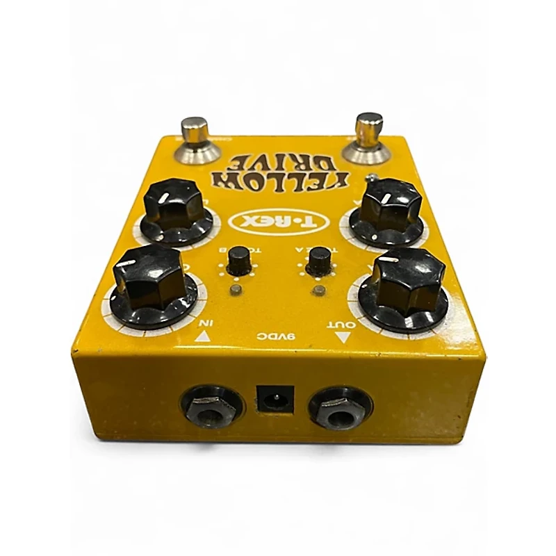 Used T-Rex Engineering Yellow Drive Distortion Effect Pedal