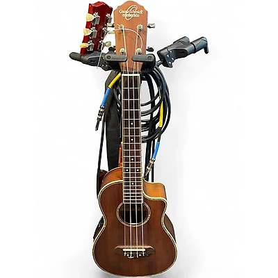 Used Oscar Schmidt OU6LCE Tenor Natural Ukulele