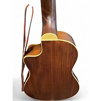 Used Oscar Schmidt OU6LCE Tenor Natural Ukulele