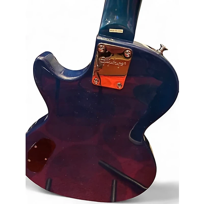 Used Epiphone Les Paul Special II Blue Solid Body Electric Guitar