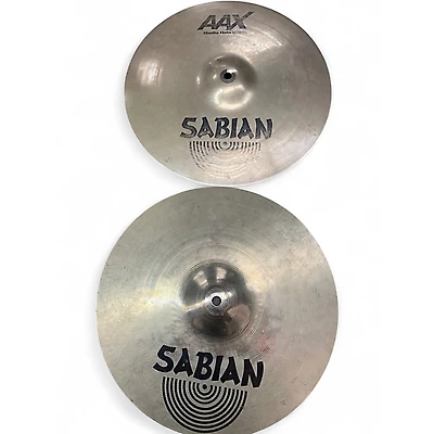 Used SABIAN 14in AAX STUDIO HATS Cymbal