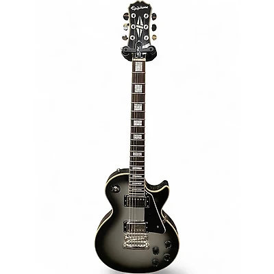 Used Epiphone Les Paul Custom Pro SILVER BURST Solid Body Electric Guitar