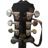 Used Epiphone Les Paul Custom Pro SILVER BURST Solid Body Electric Guitar