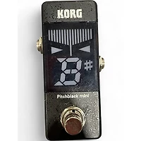 Used KORG PITCHBLACK MINI Tuner Pedal