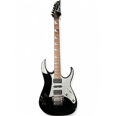 Used Ibanez RG350EX Black Solid Body Electric Guitar