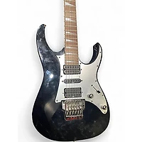 Used Ibanez RG350EX Black Solid Body Electric Guitar