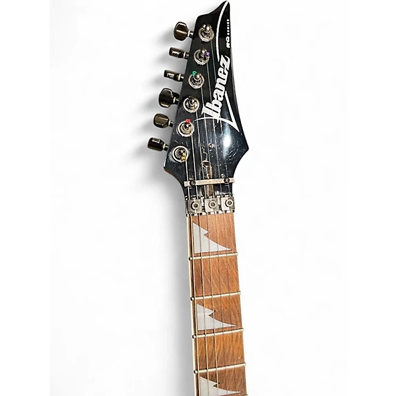 Used Ibanez RG350EX Black Solid Body Electric Guitar